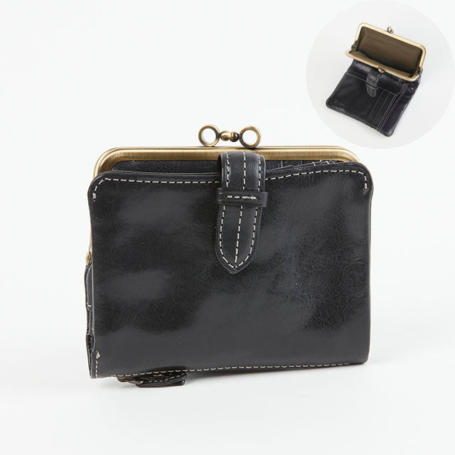 クラプトン がま口二つ折り財布 0030311