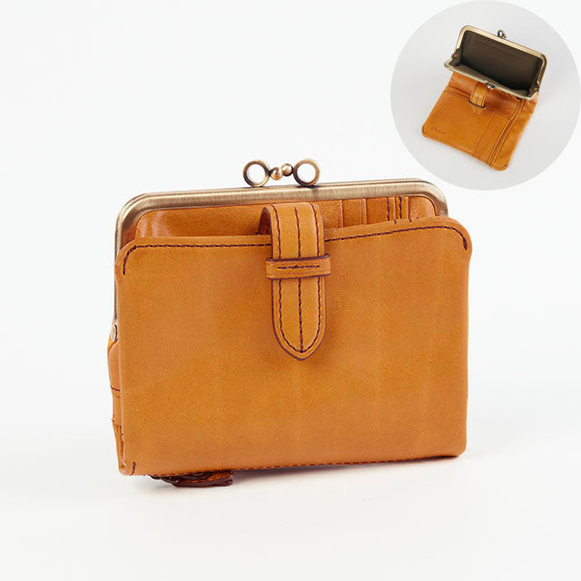 クラプトン がま口二つ折り財布 0030311