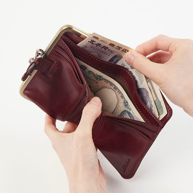 クラプトン がま口二つ折り財布 0030311