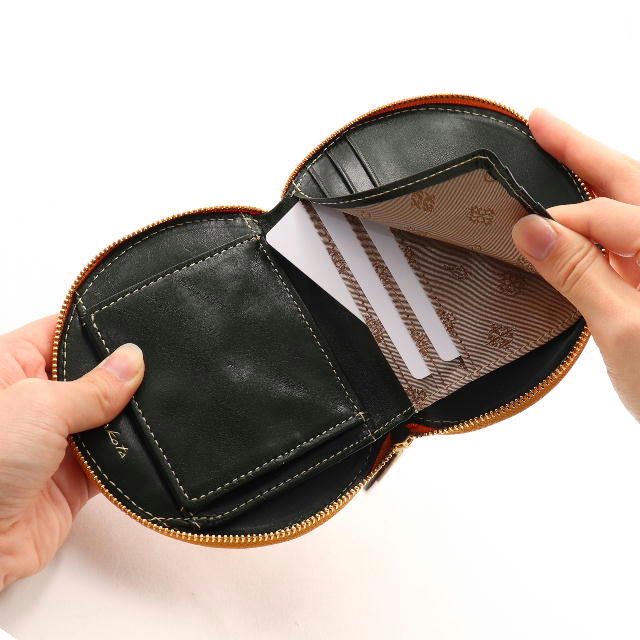 チェルキオ ラウンドファスナー二つ折り財布 0030520