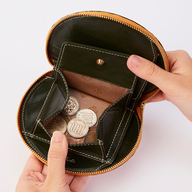 チェルキオ ラウンドファスナー二つ折り財布 0030520