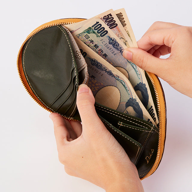 チェルキオ ラウンドファスナー二つ折り財布 0030520