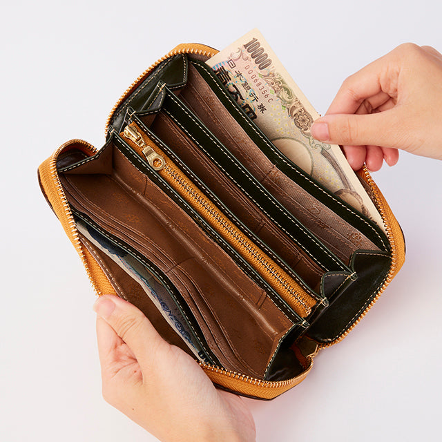 チェルキオ ラウンドファスナー長財布 0030527