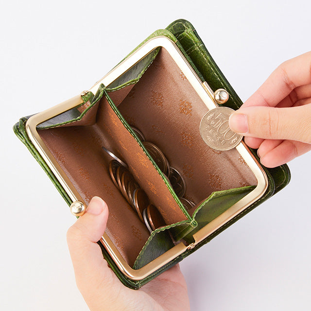 ペンネロ がま口二つ折り財布 0030681