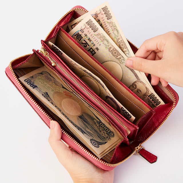 ペンネロ ラウンドファスナー長財布 0030683