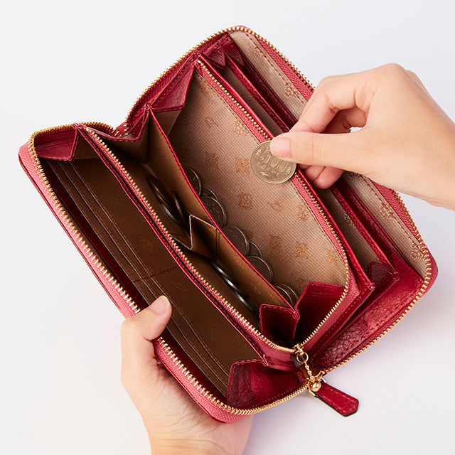 ペンネロ ラウンドファスナー長財布 0030683