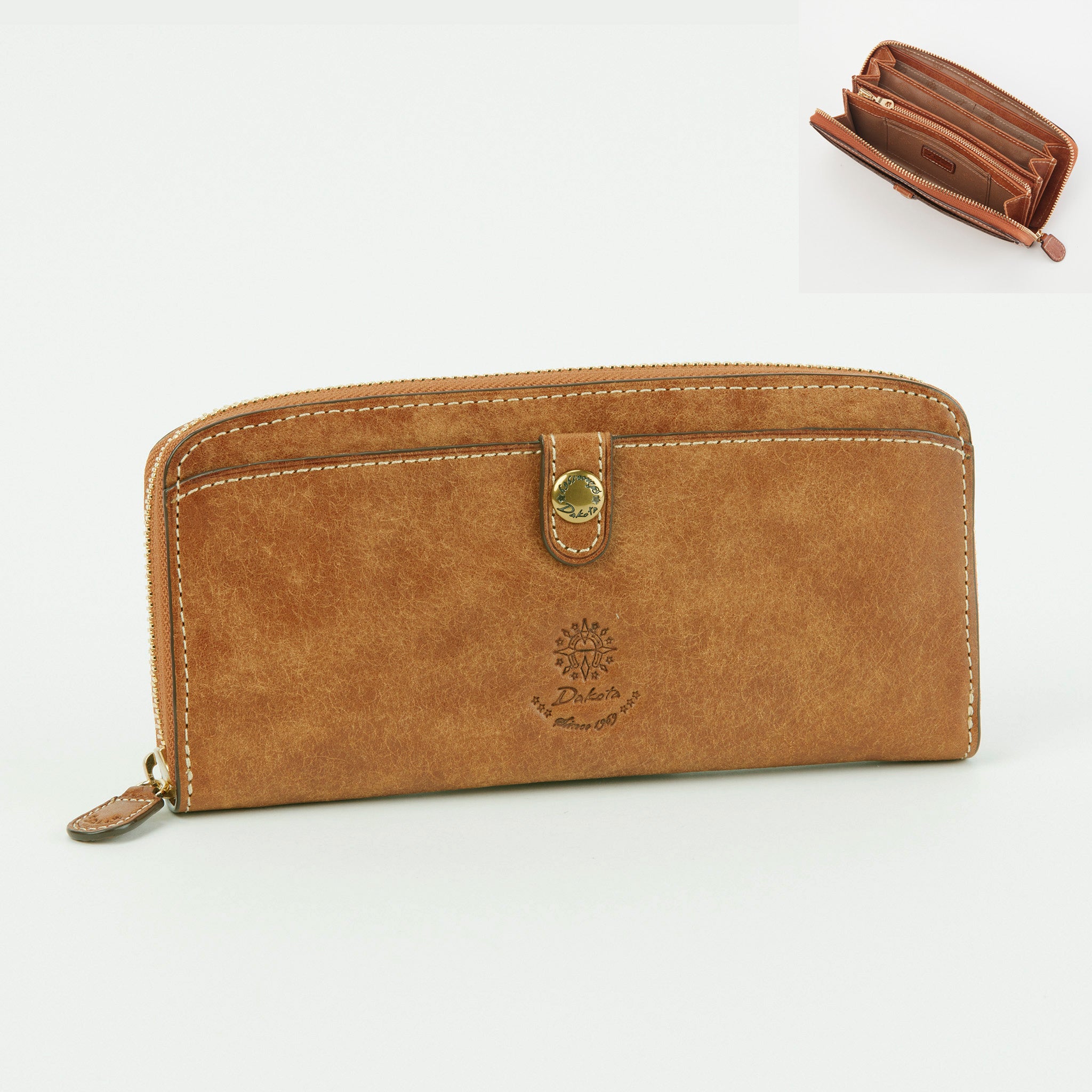 コラッジョ ラウンドファスナー長財布 0030942