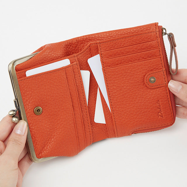 アーブル がま口二つ折り財布 0031361