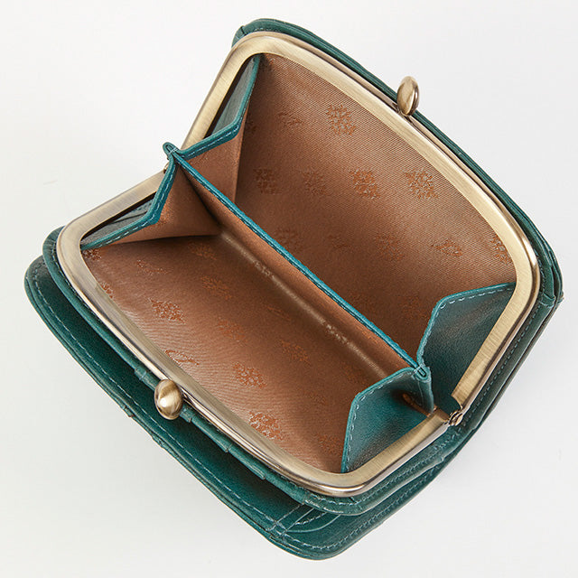 マーゴット がま口二つ折り財布 0031601