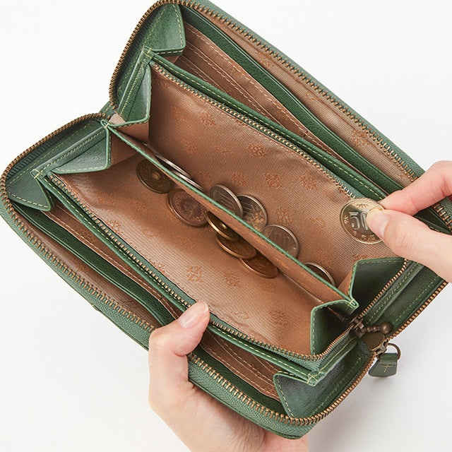 マーゴット ラウンドファスナー長財布 0031603