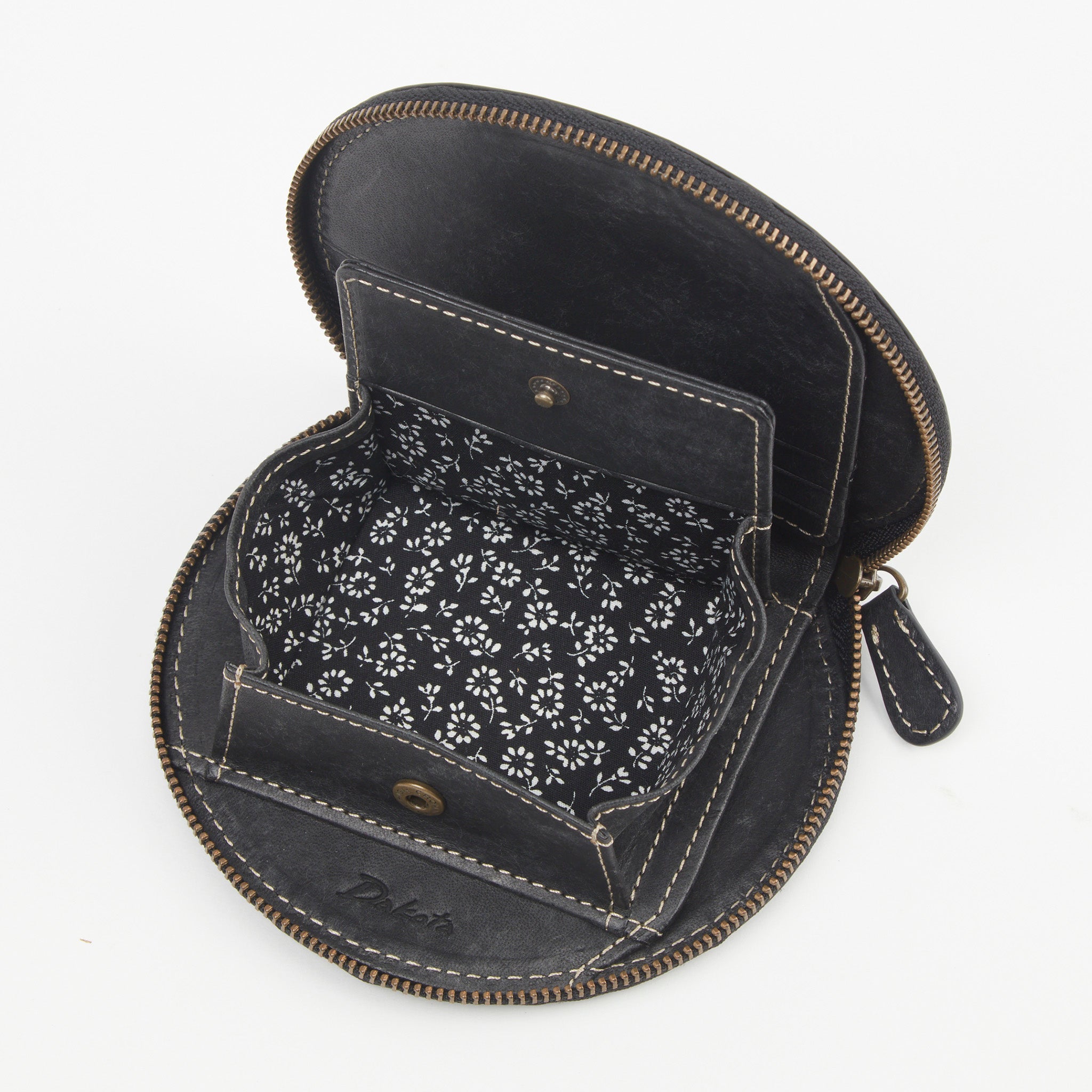 【yubeshi×Dakotaコラボ第二弾】 公式WEB・一部店舗限定品 カモミール ラウンドファスナー二つ折り財布 0031680