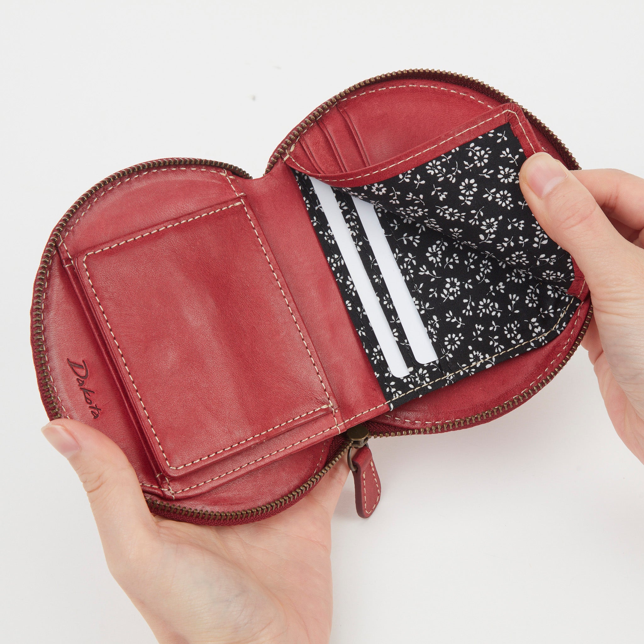 【yubeshi×Dakotaコラボ第二弾】 公式WEB・一部店舗限定品 カモミール ラウンドファスナー二つ折り財布 0031680