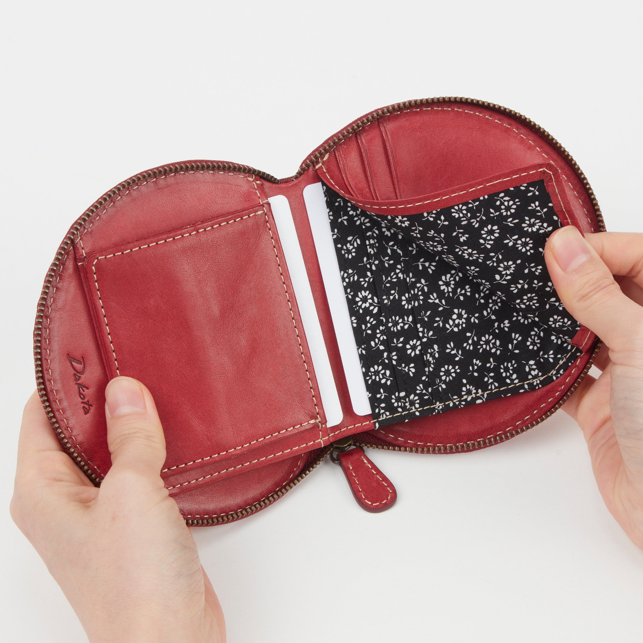 【yubeshi×Dakotaコラボ第二弾】 公式WEB・一部店舗限定品 カモミール ラウンドファスナー二つ折り財布 0031680