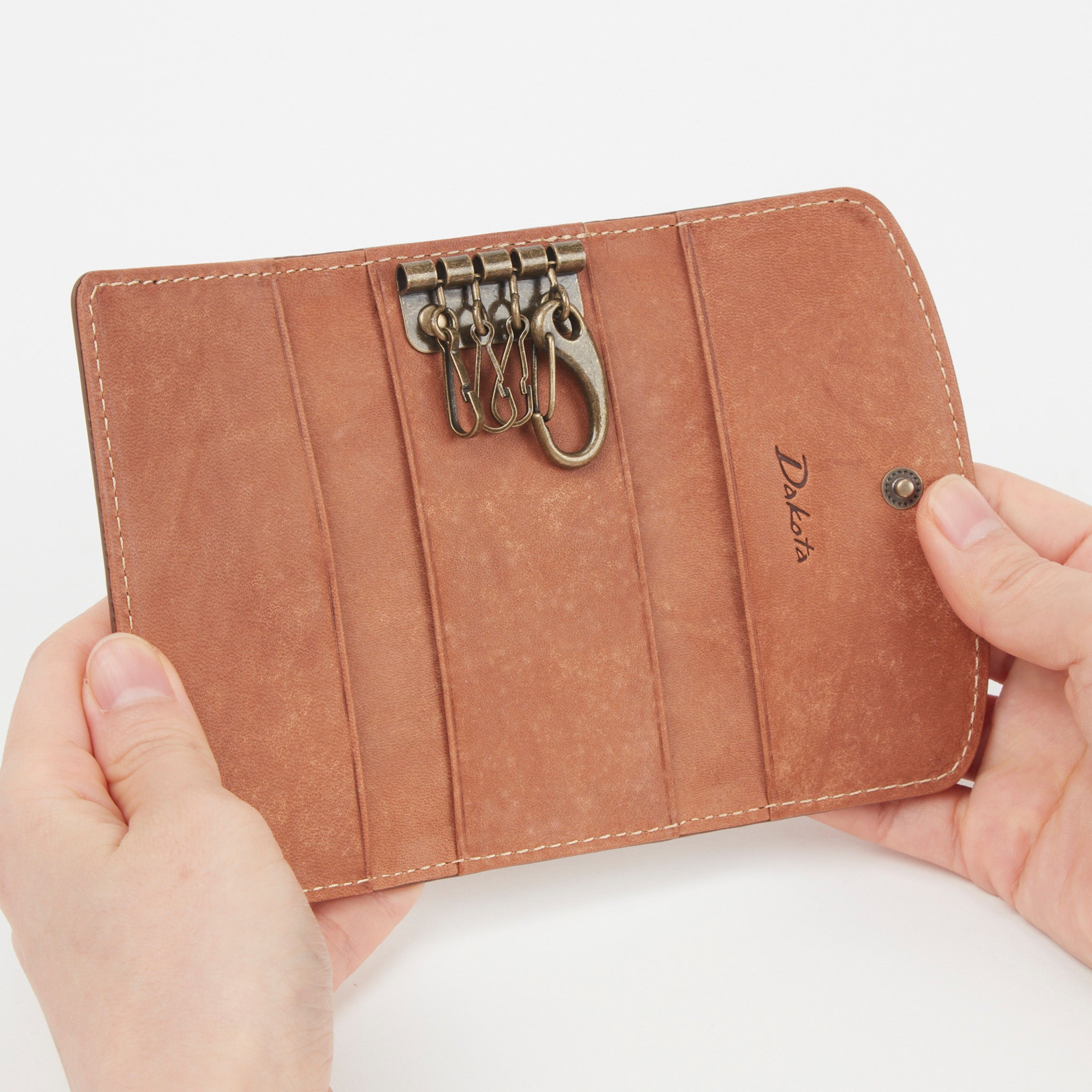 【yubeshi×Dakotaコラボ第二弾】 公式WEB・一部店舗限定品 カモミール キーケース 0031681