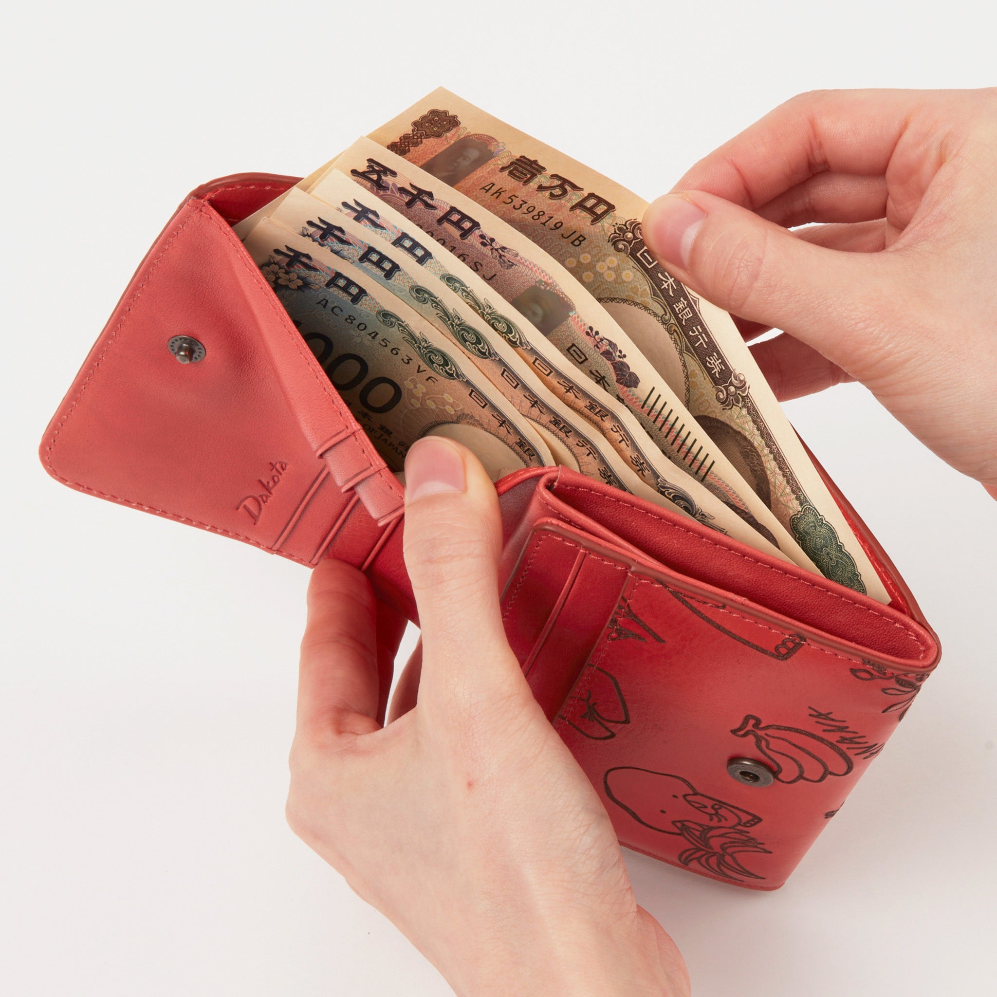 エレファンテ 二つ折り財布 0031780