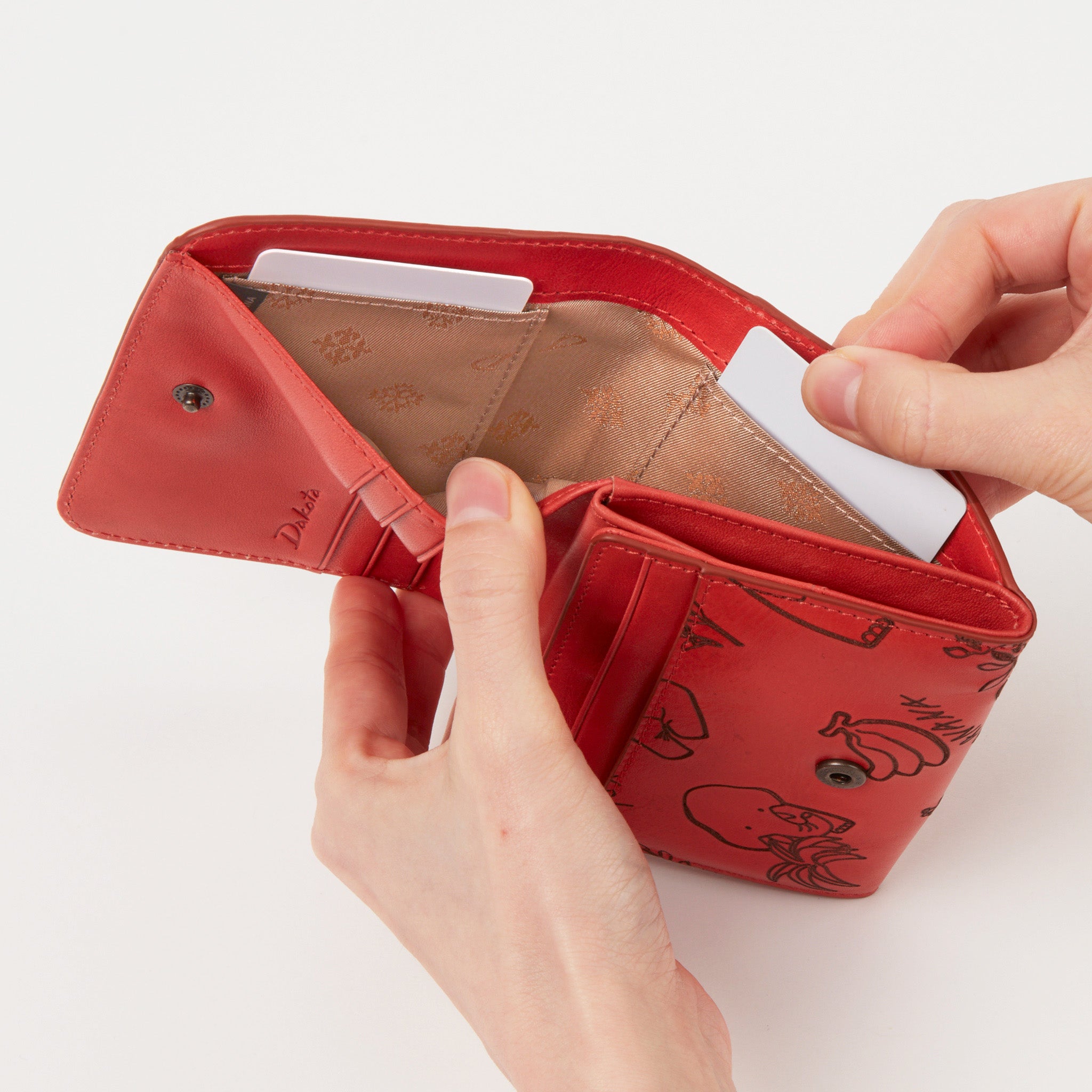 エレファンテ 二つ折り財布 0031780