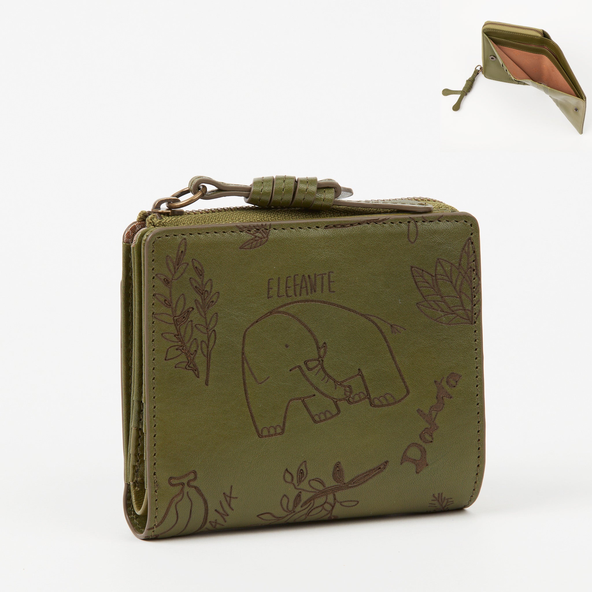 エレファンテ 二つ折り財布 0031781