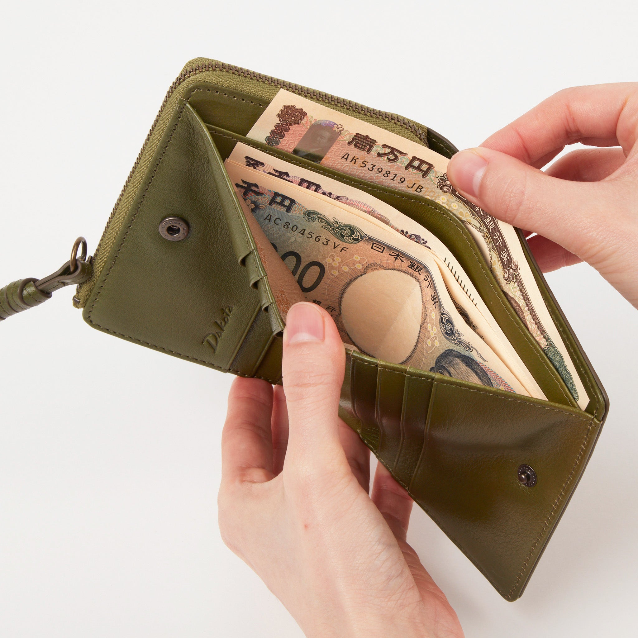 エレファンテ 二つ折り財布 0031781