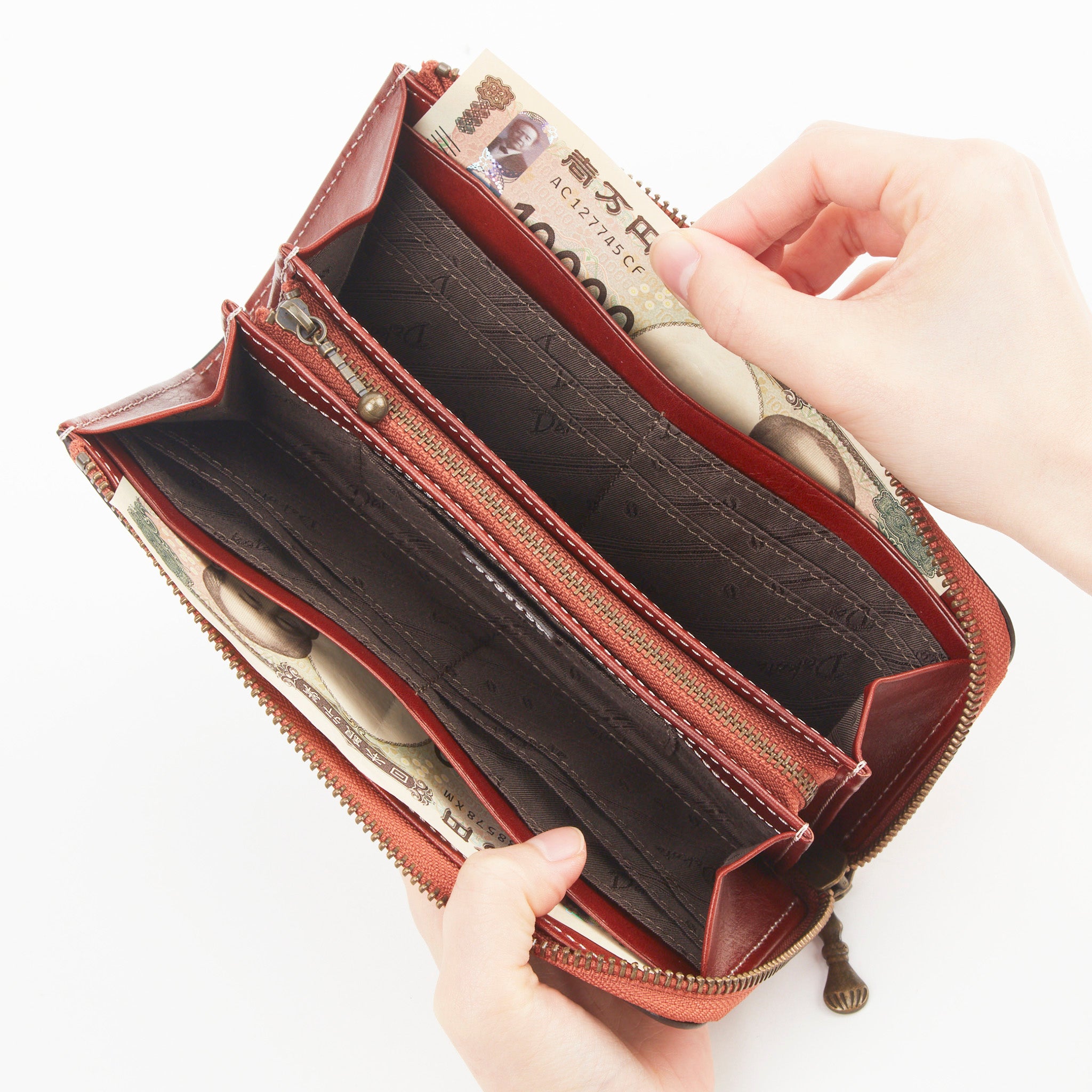 フォンス2 L字ファスナー長財布 0031804