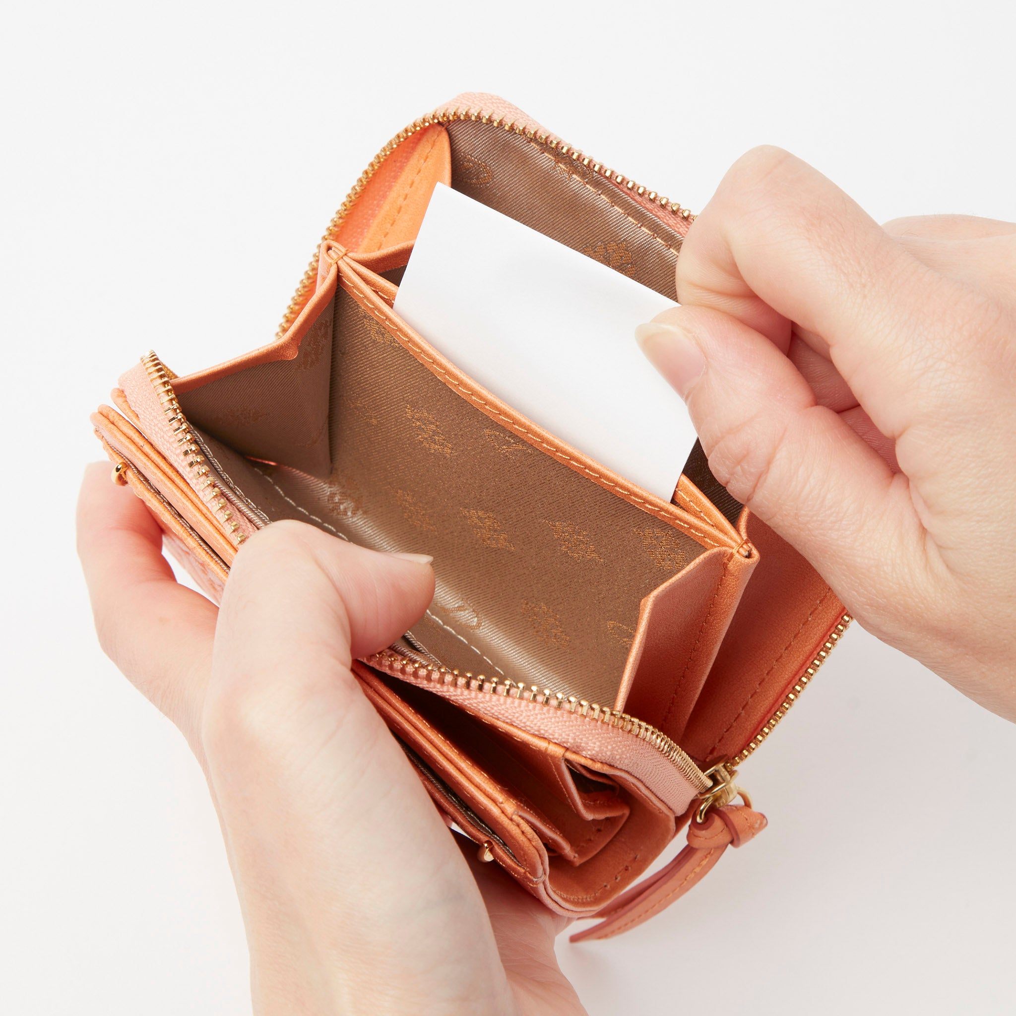 エルビエ 二つ折り財布 0031921