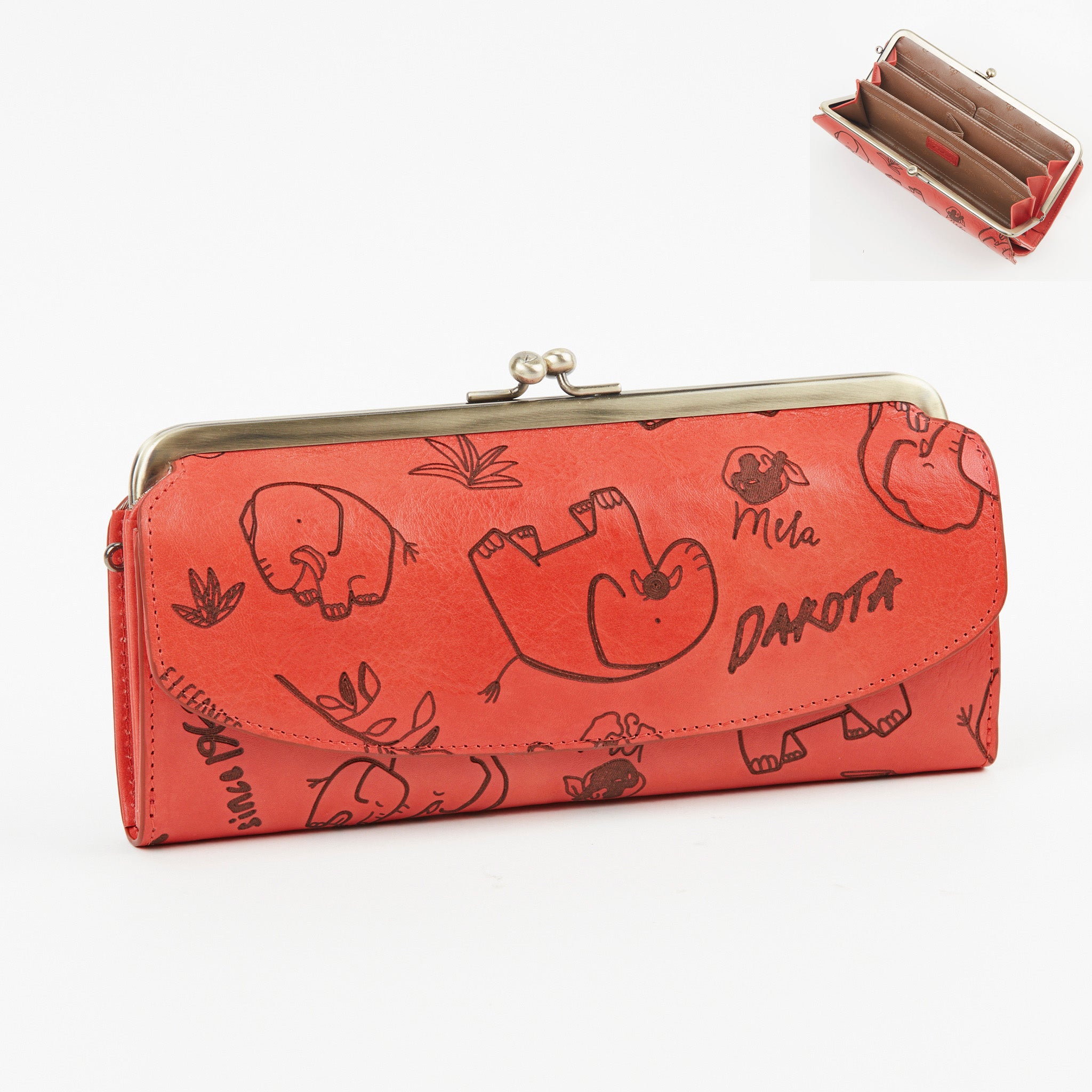 【公式WEB限定品】 エレファンテ がま口長財布 0038635