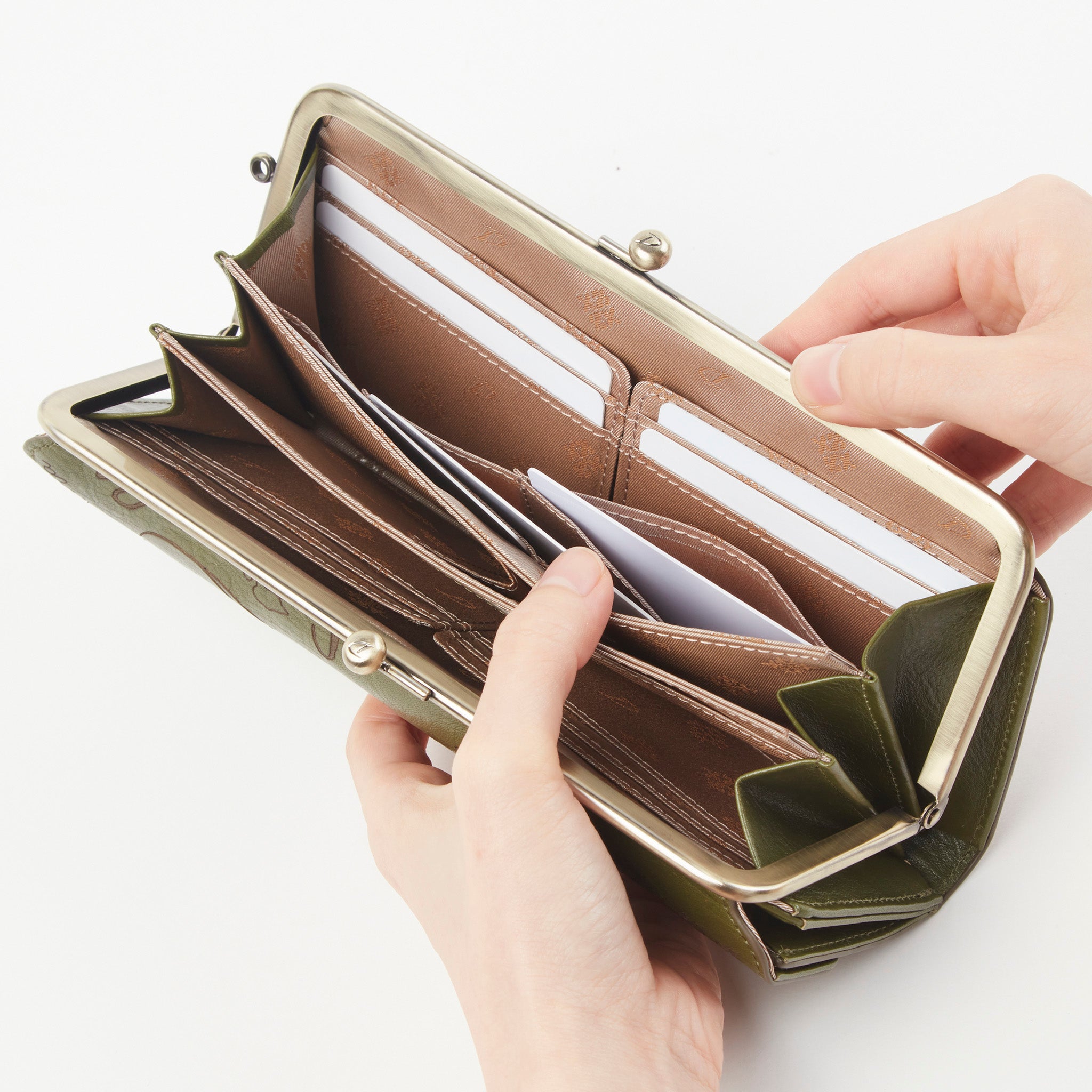 【公式WEB限定品】 エレファンテ がま口長財布 0038635