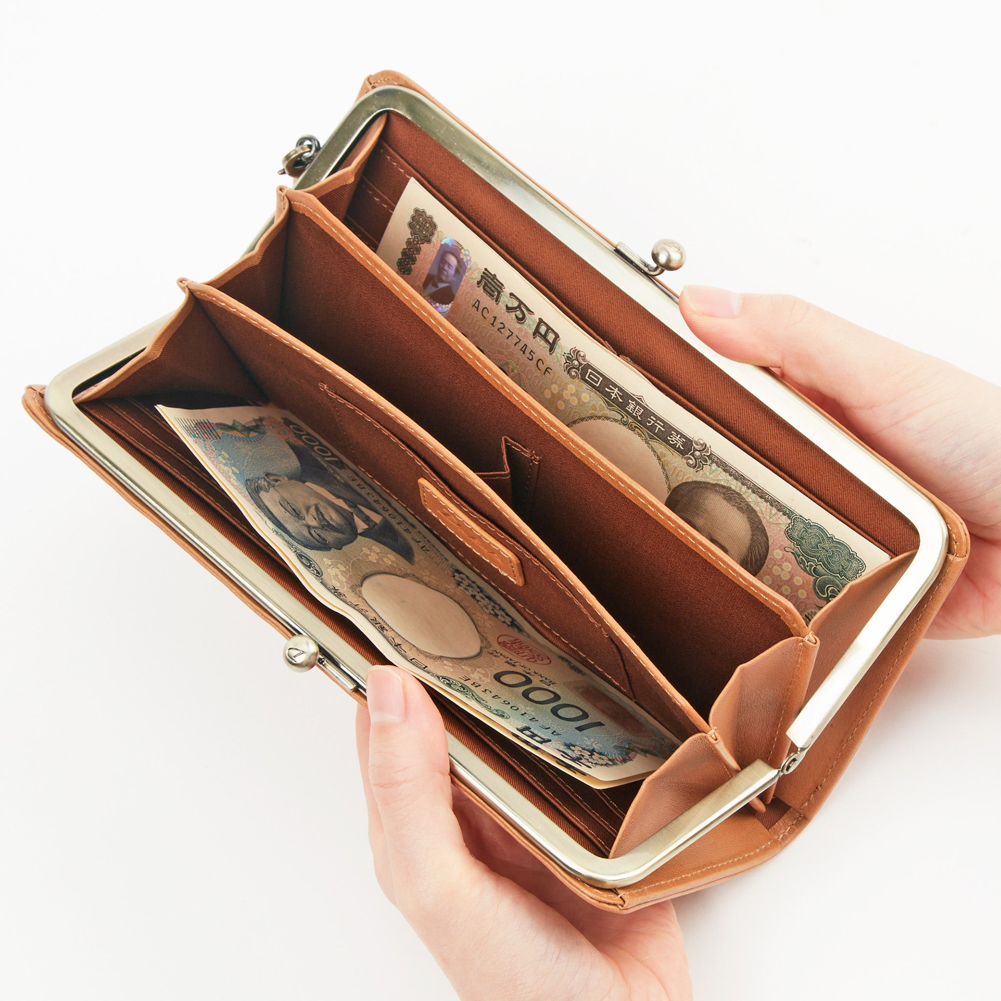 【公式WEB限定品】アニマーレ がま口長財布 0038641