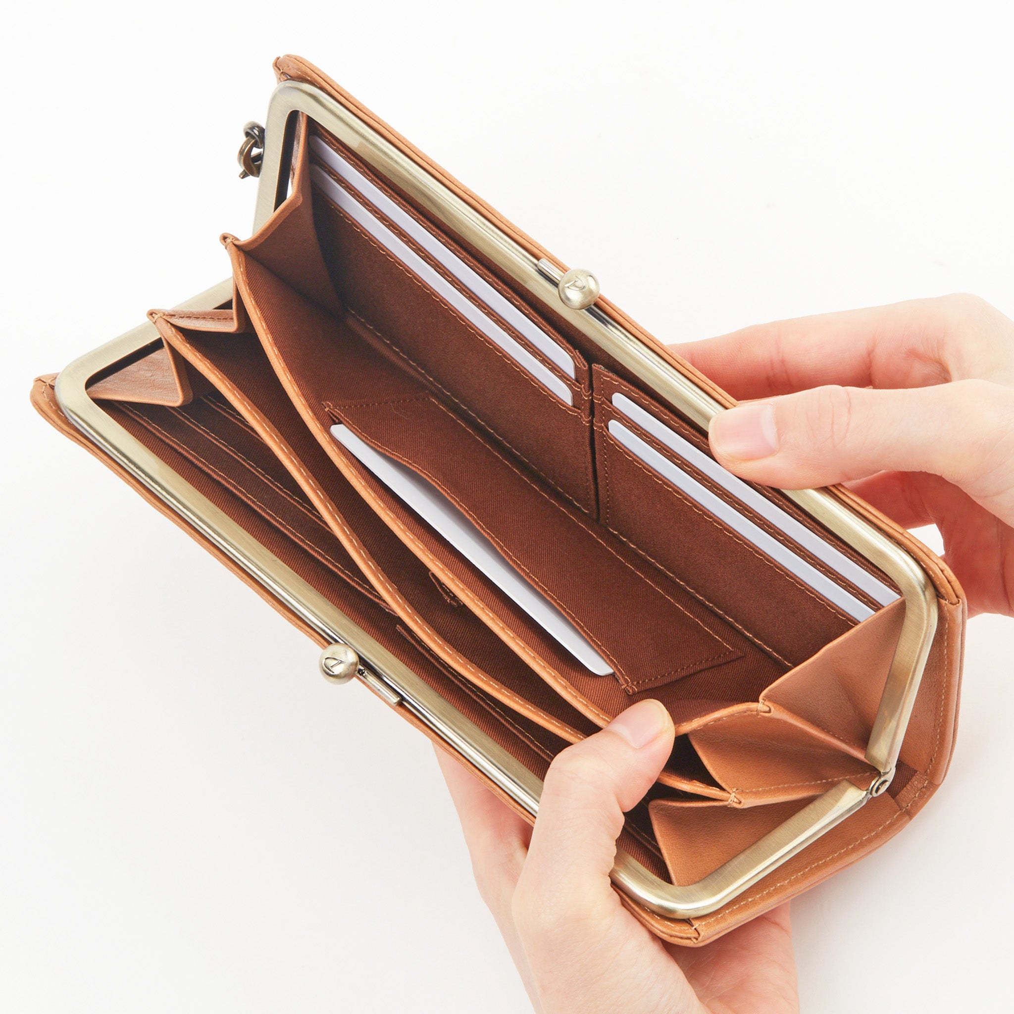 【公式WEB限定品】アニマーレ がま口長財布 0038641