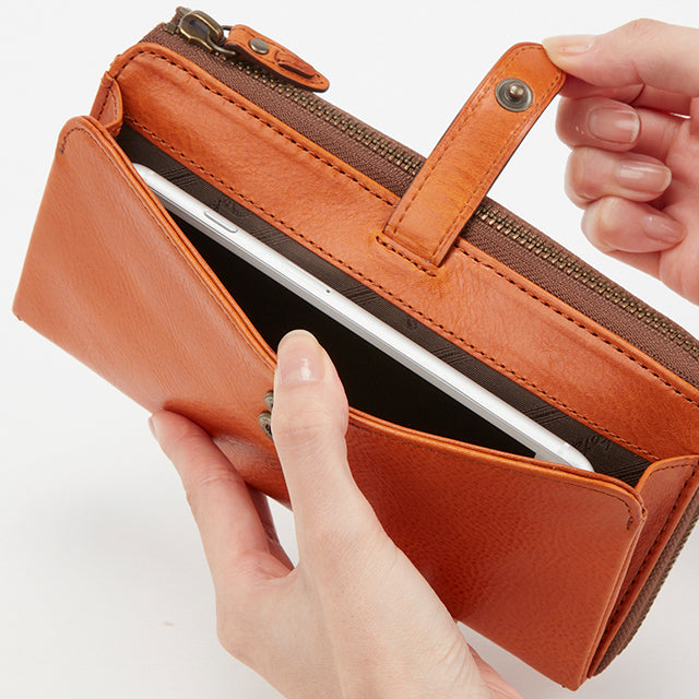 【公式WEB限定品】カロライナ2 ショルダー紐付き長財布 0038809