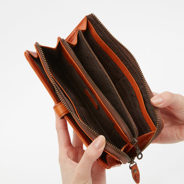 【公式WEB限定品】カロライナ2 ショルダー紐付き長財布 0038809