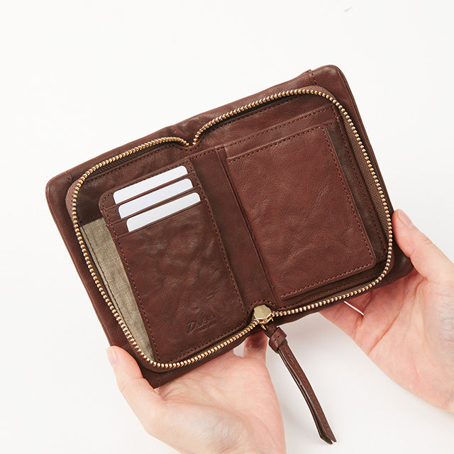 ワンダラー ラウンドファスナー二つ折り財布 0620241