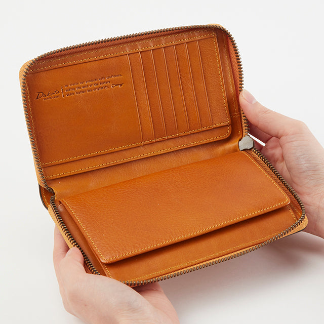 エティカ ラウンドファスナー長財布 0620324