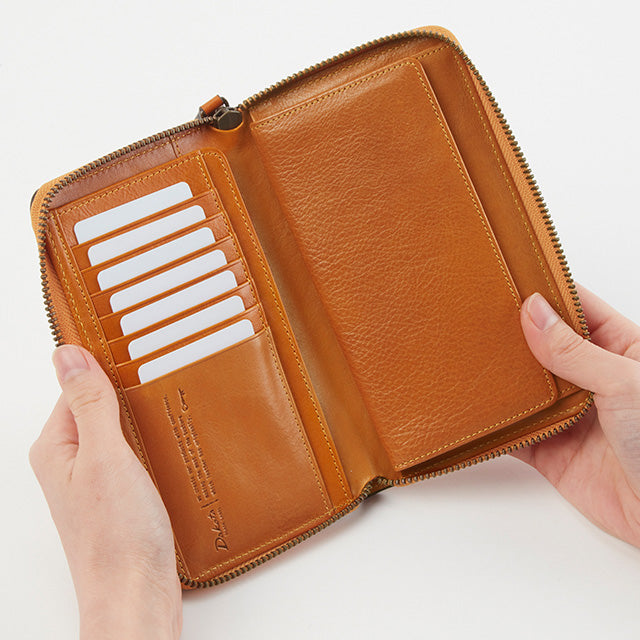 エティカ ラウンドファスナー長財布 0620324