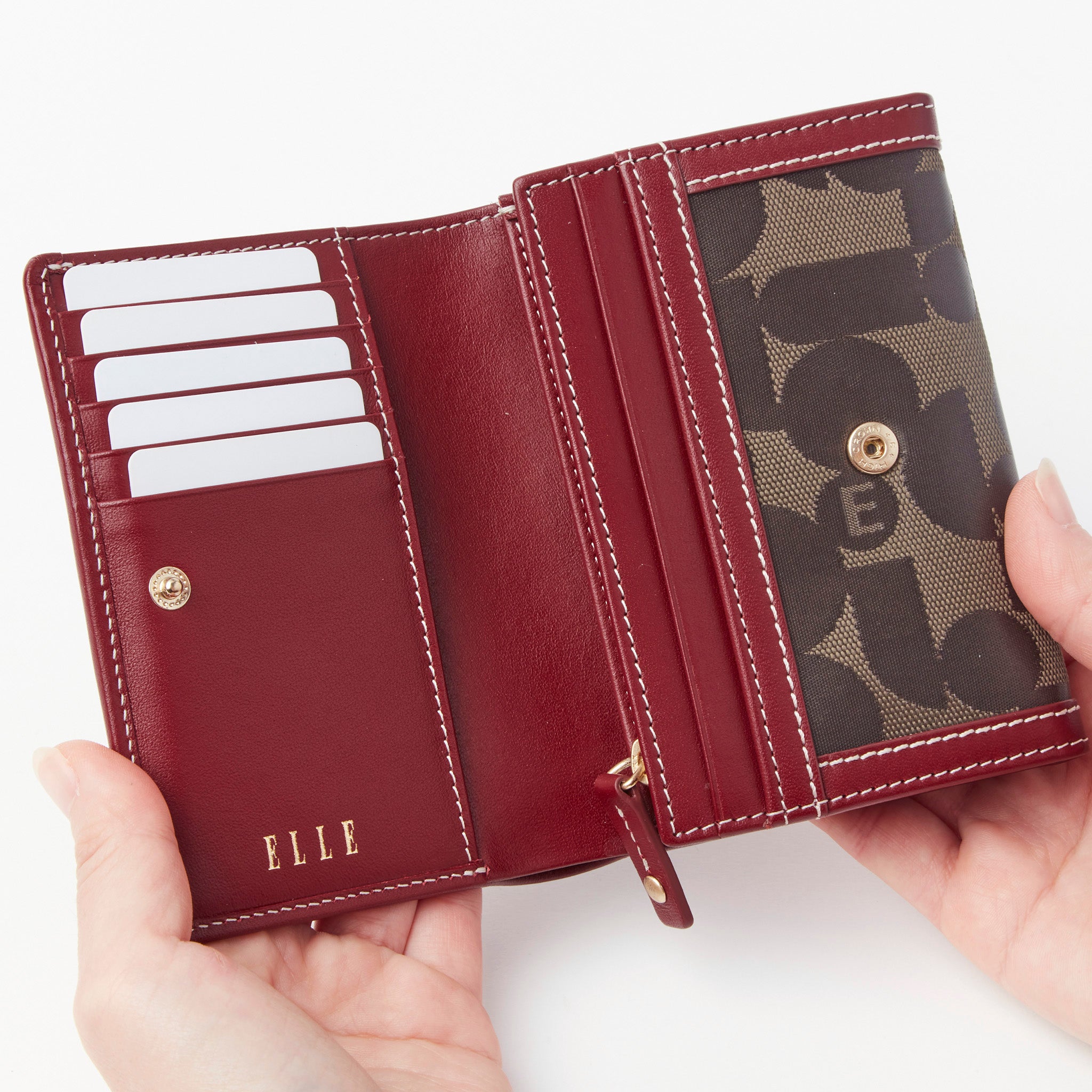 ELLE シェリール3 二つ折り財布 5430200