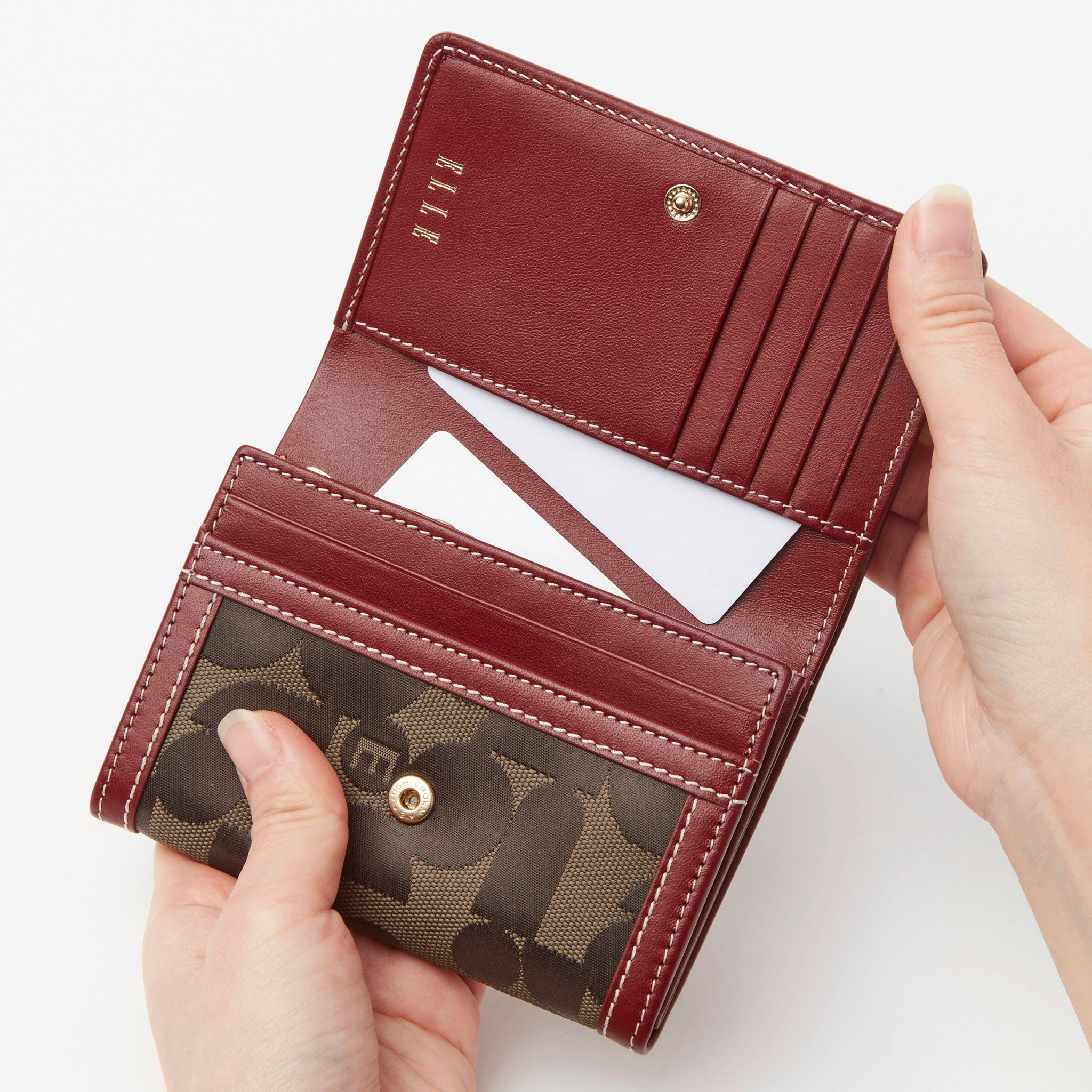 ELLE シェリール3 二つ折り財布 5430200