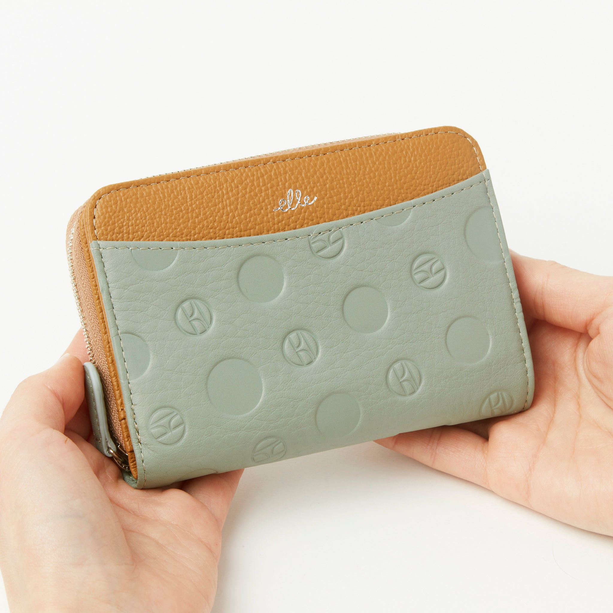 ELLE アンプラント 二つ折り財布 5431530