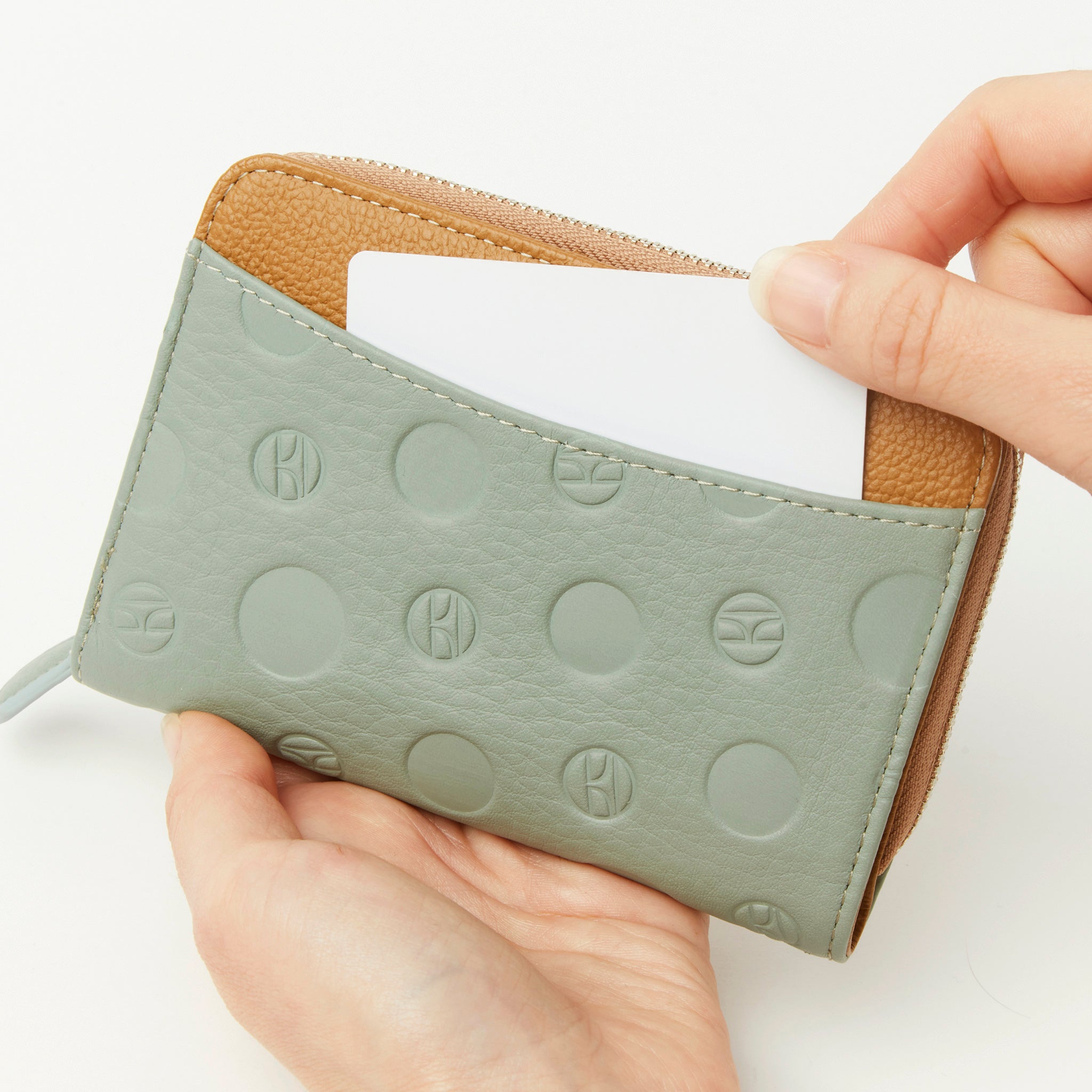 ELLE アンプラント 二つ折り財布 5431530