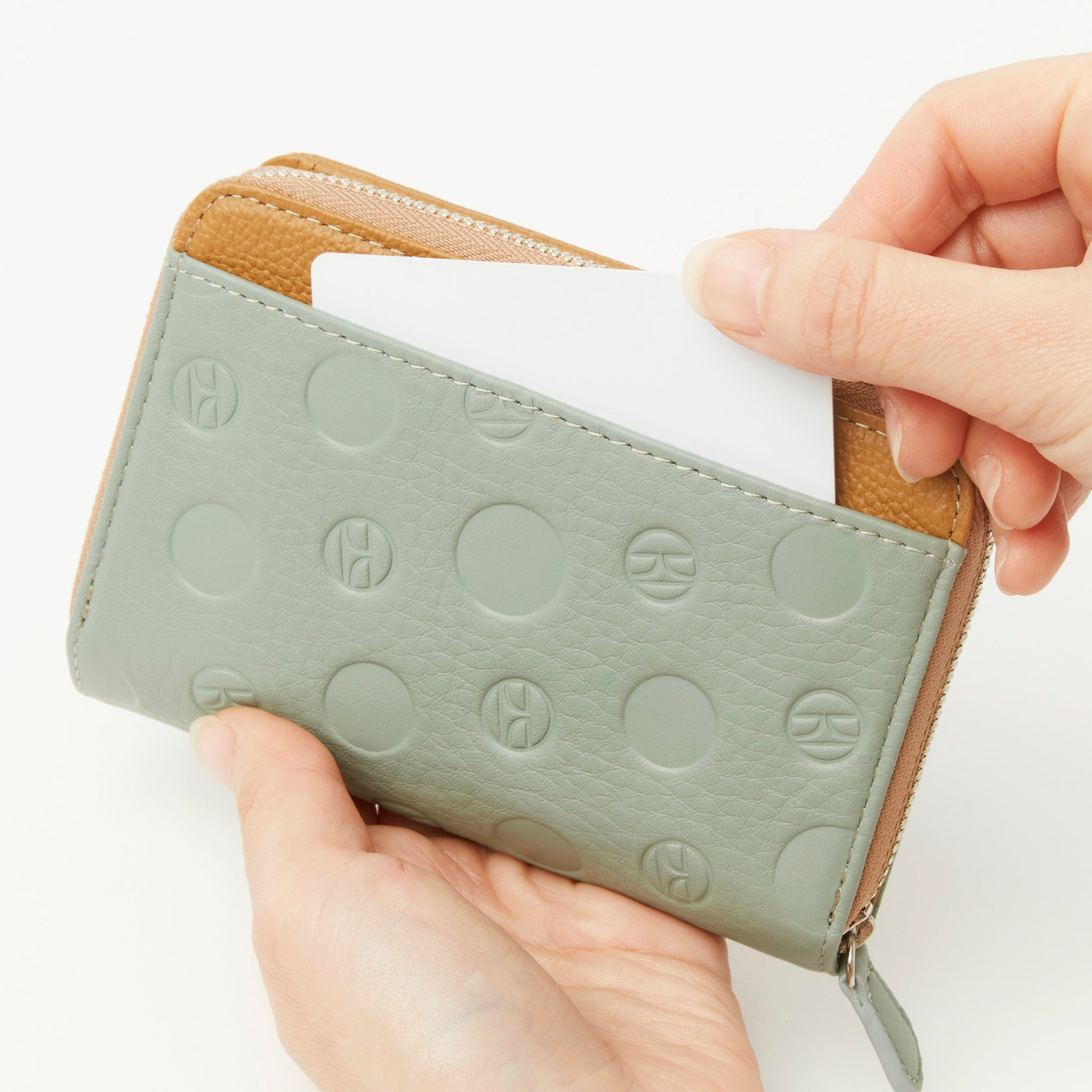 ELLE アンプラント 二つ折り財布 5431530