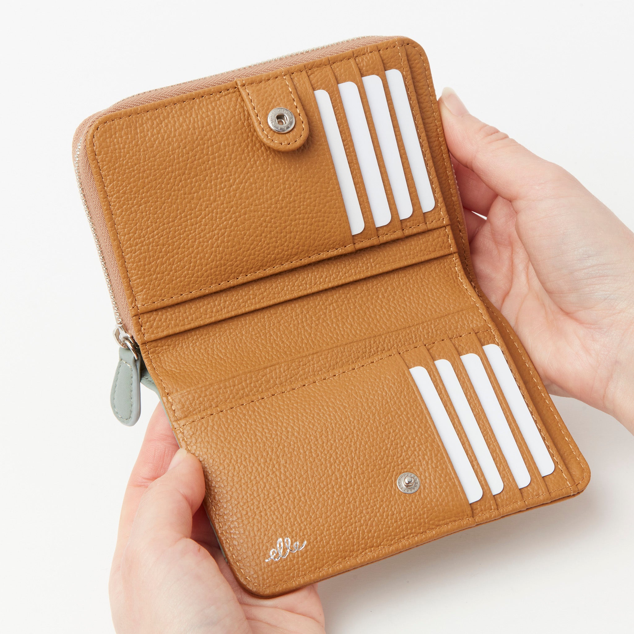 ELLE アンプラント 二つ折り財布 5431530