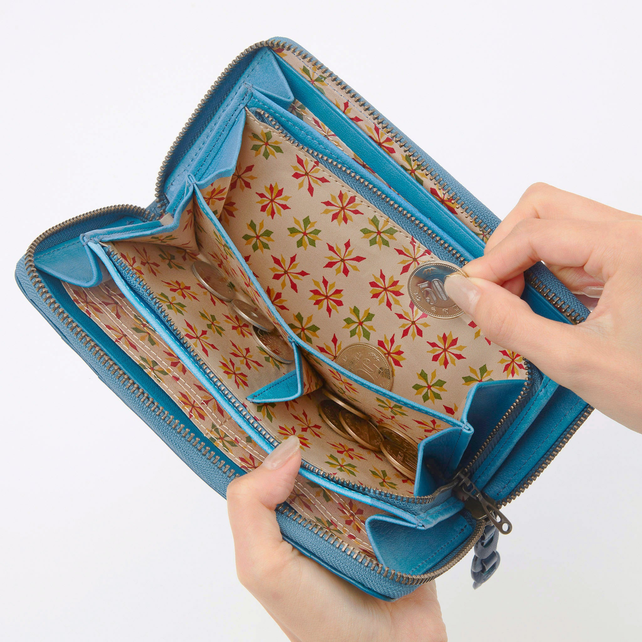 ラーナ ラウンドファスナー長財布 5471173