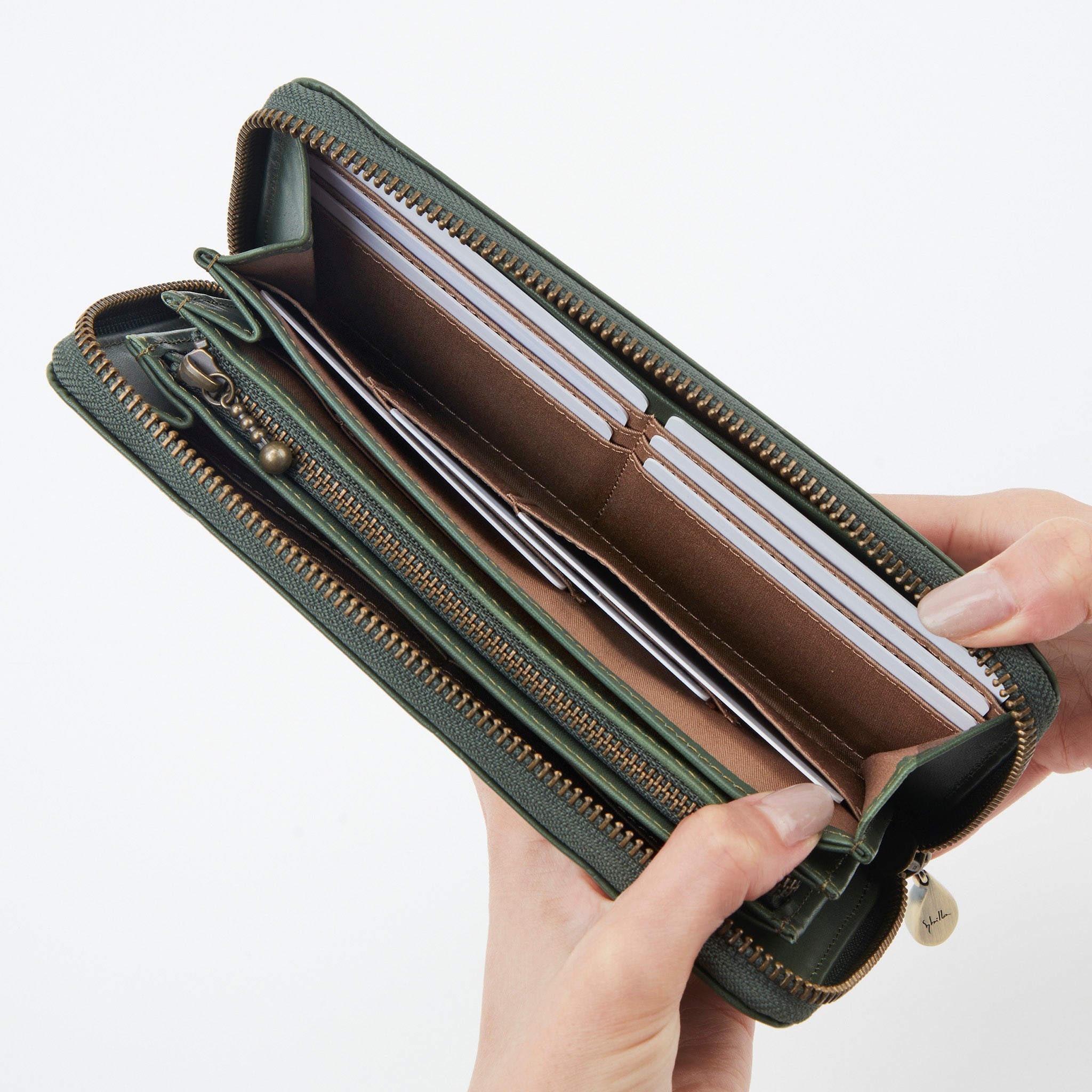 シルクロ ラウンドファスナー長財布 5471232