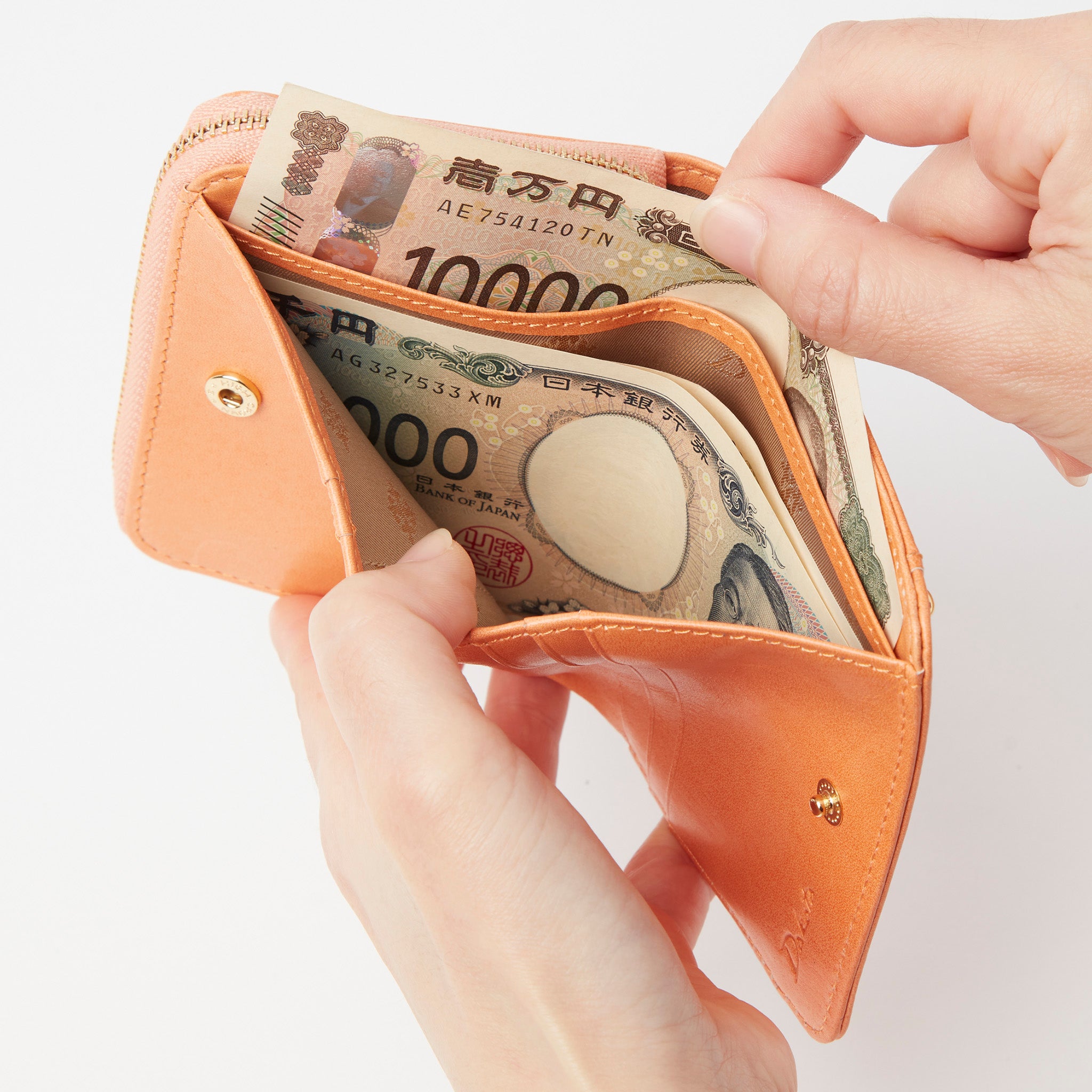 二つ折り財布 ※最終値下げ※ fold wallet / 二つ折り財布 - gray - GUIDI | chamoto