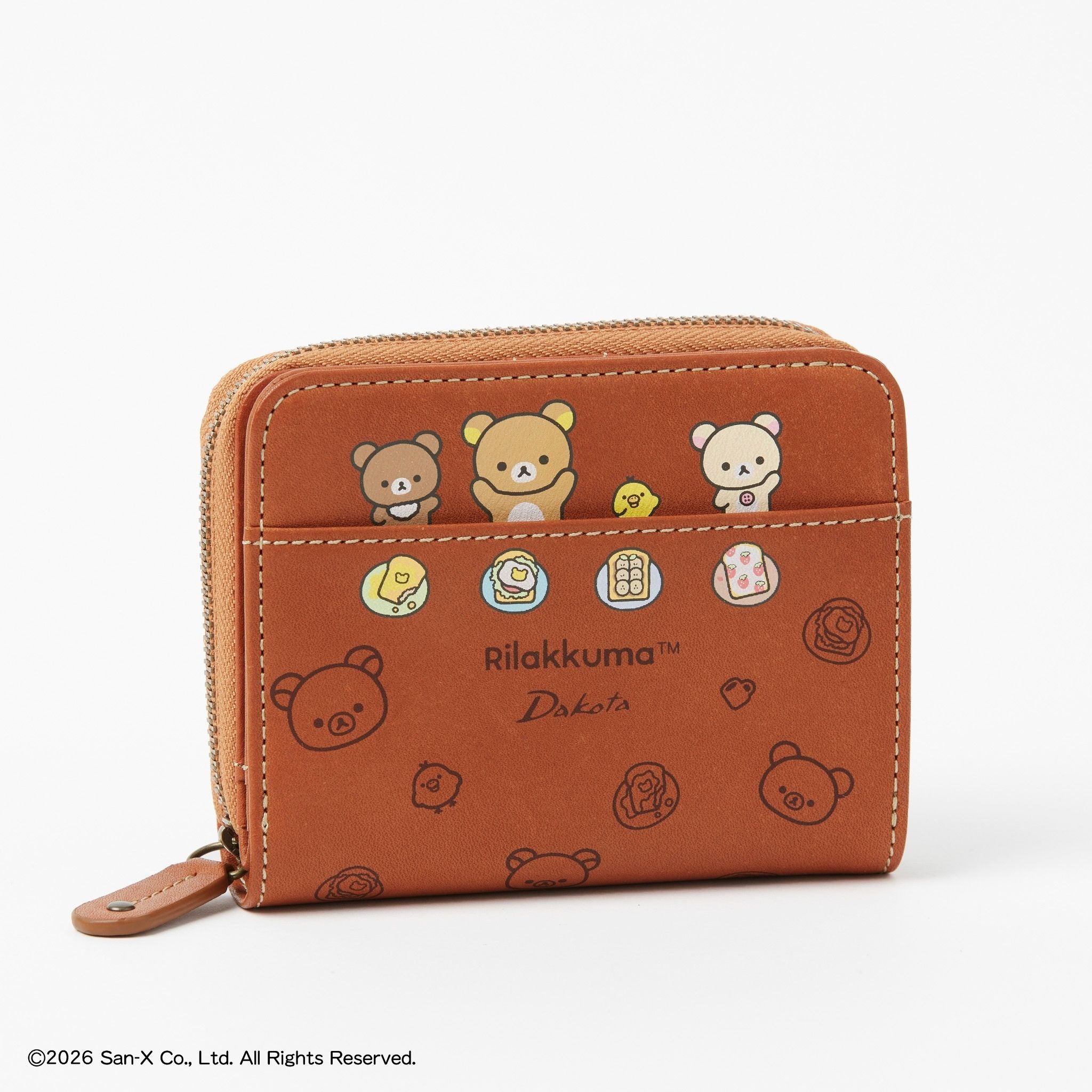 リラックマ　ベーシック　二つ折り財布　0031940