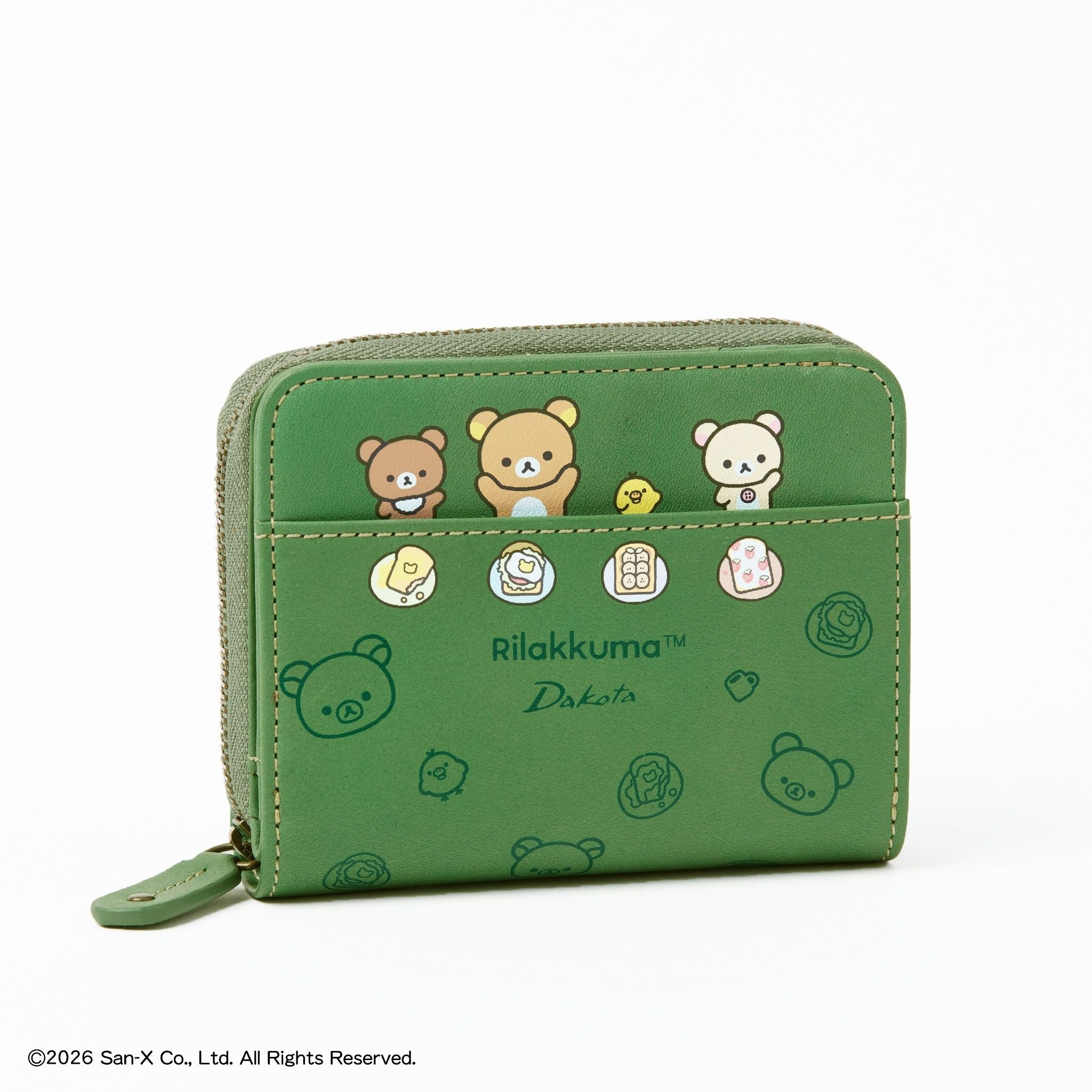 リラックマ ベーシック 二つ折り財布 0031940