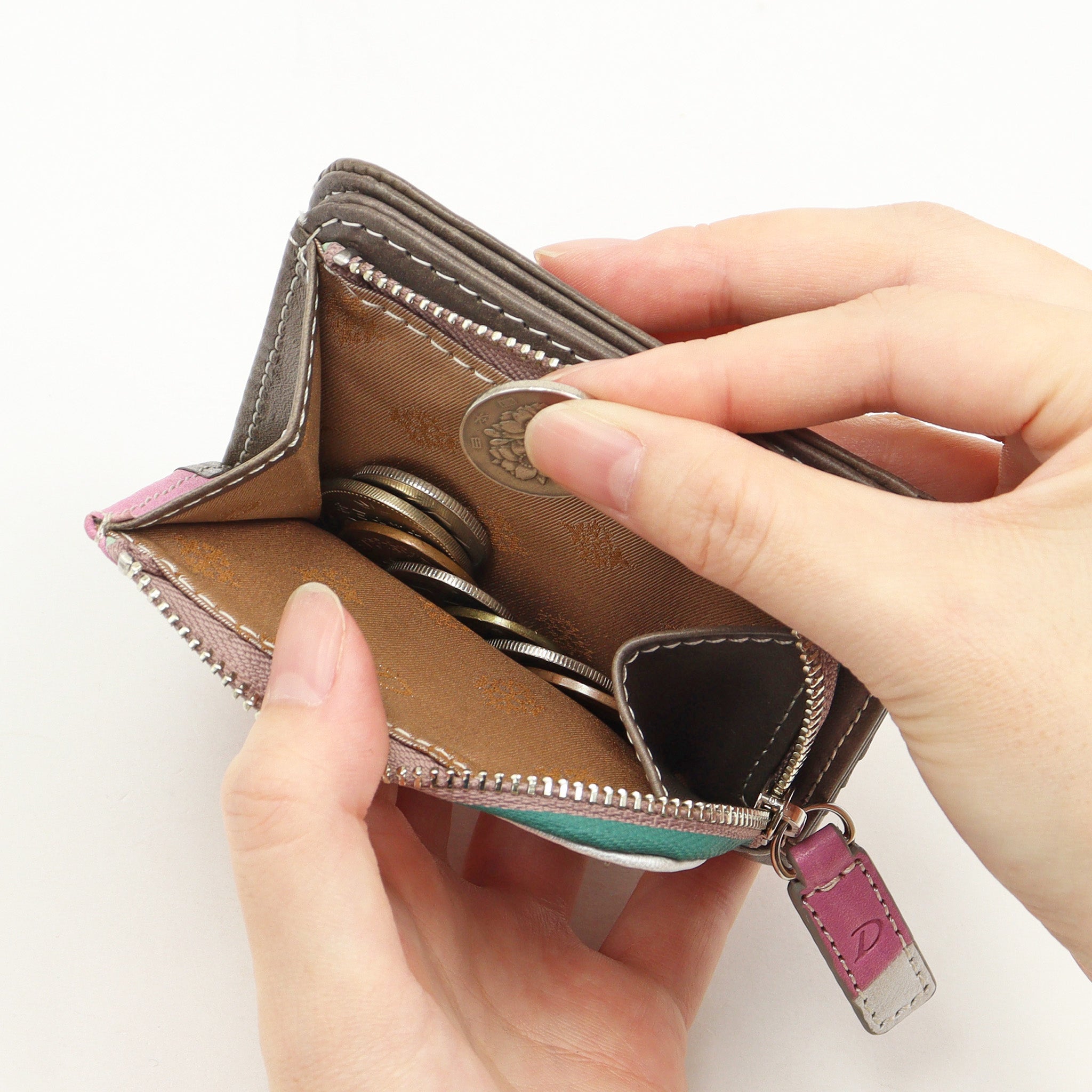 ブロッコ 二つ折りミニ財布 0032070