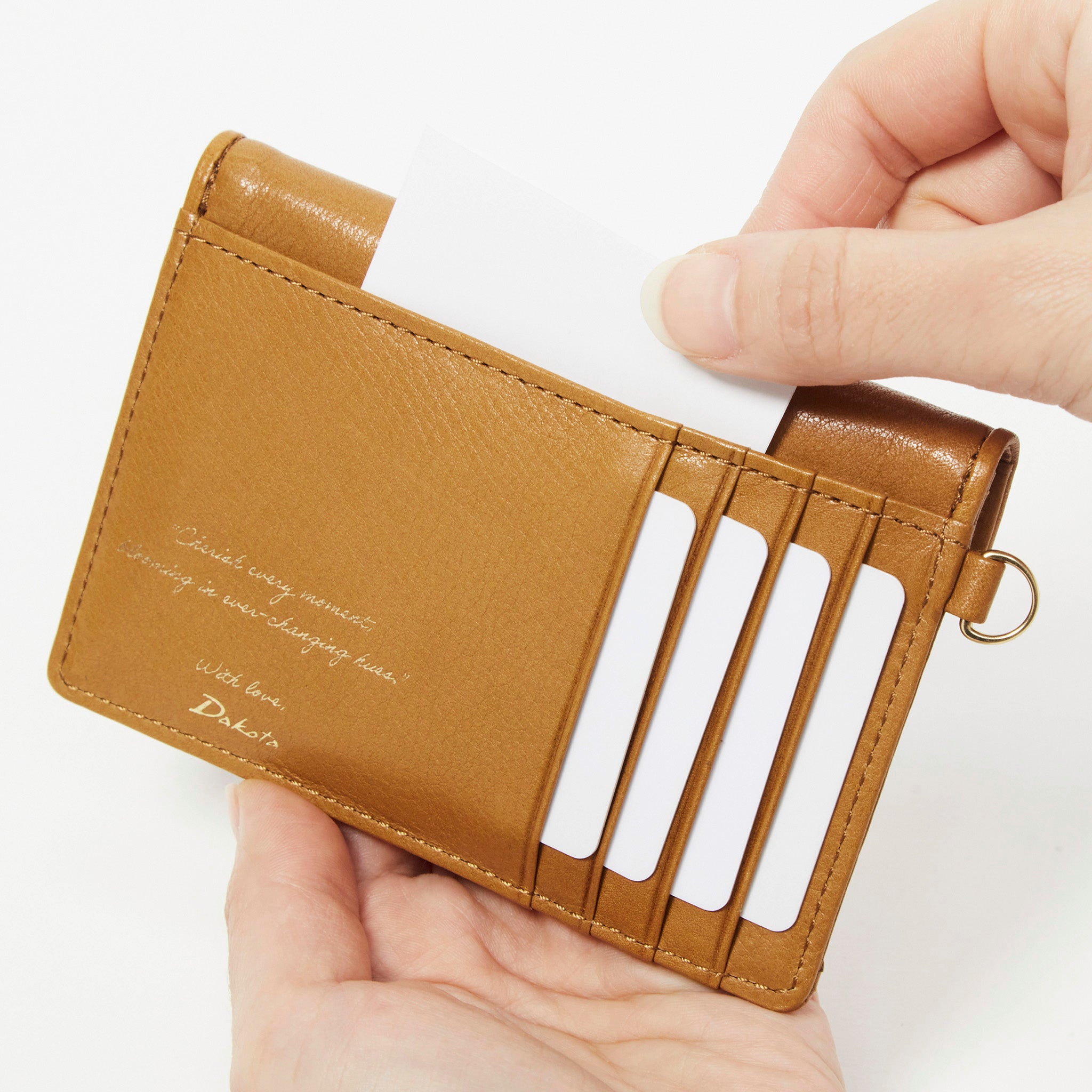 Dakota ダコタ ミニ財布 カードケース マスタード Dakota ミニ財布 カードケース オリエダ 0032305