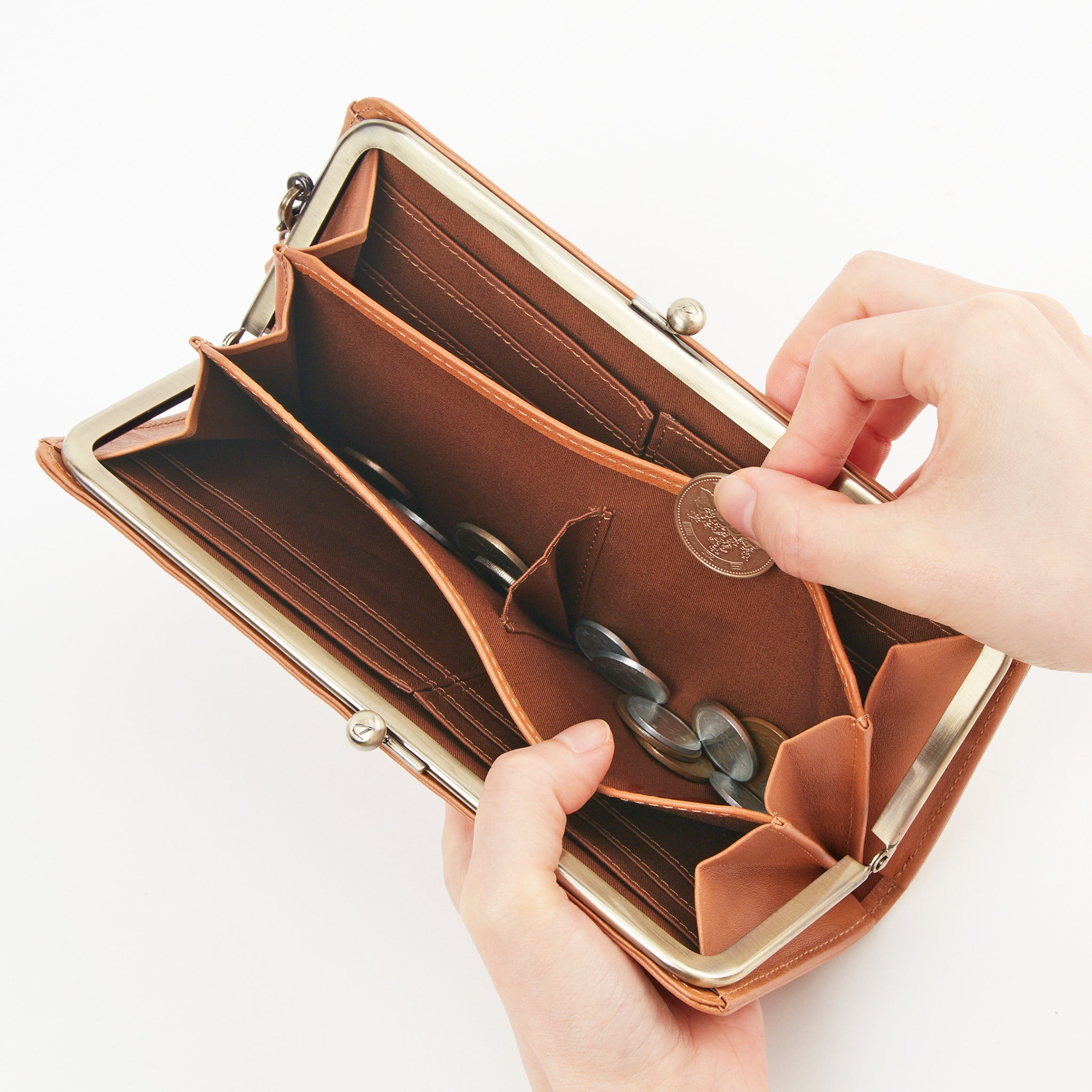 【公式WEB限定品】アニマーレ がま口長財布 0038641