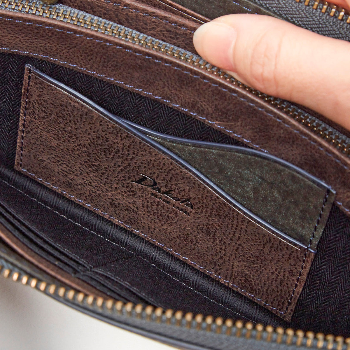 Dakota BLACK LABEL セディメント 長財布 0622002
