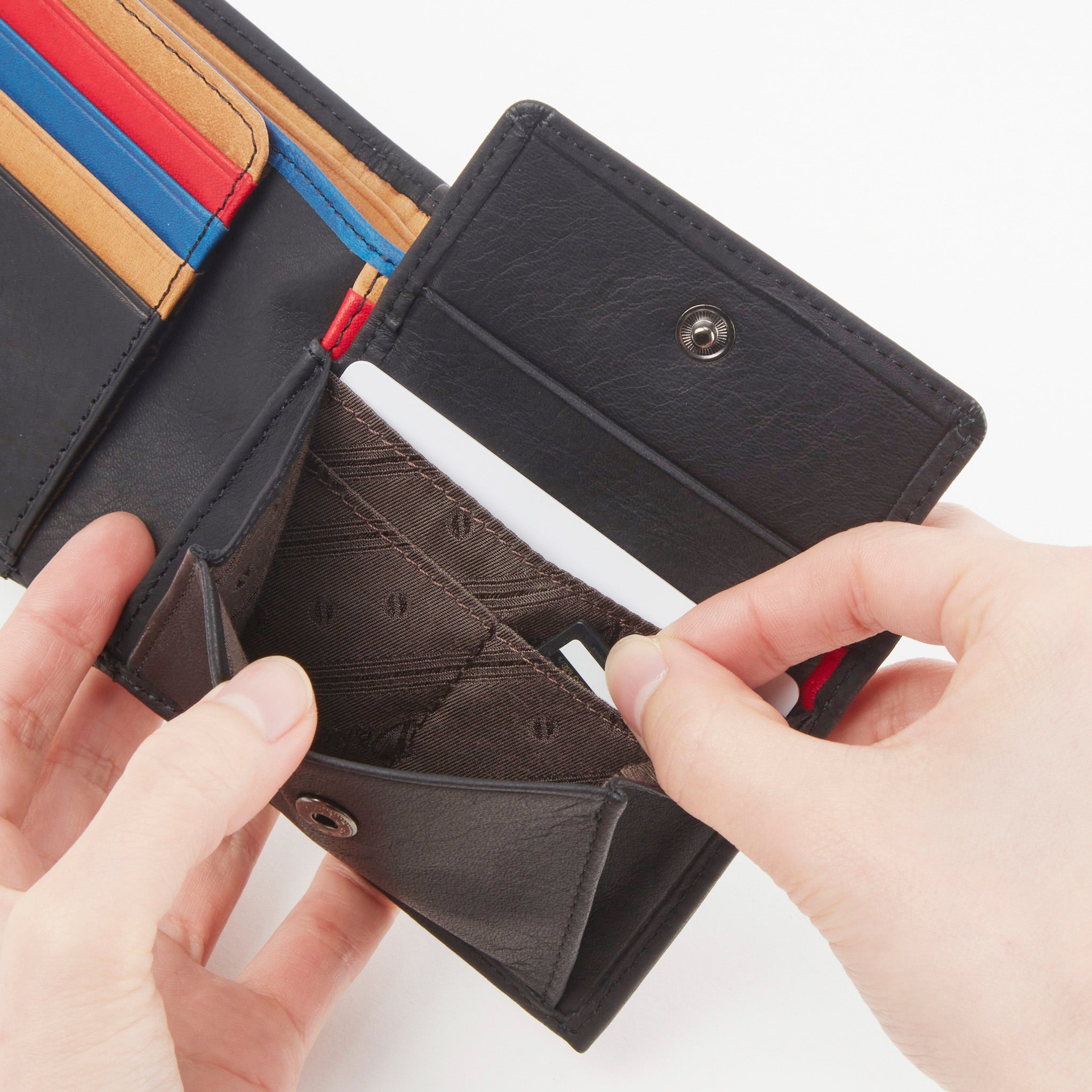 ワキシー 二つ折り財布 0625910