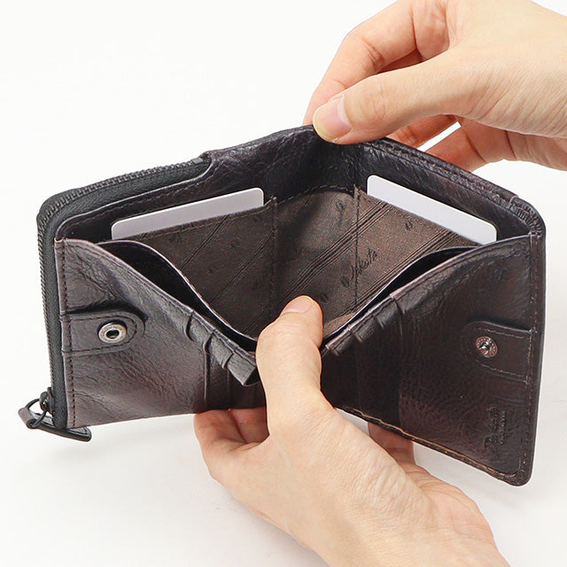 【公式WEB・一部店舗限定品】ペンネロブラック 二つ折り財布 0628511